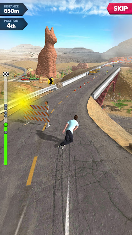 Downhill Race League mod apk for android  v0.4.0