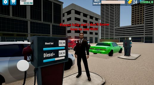 City Gas Station Simulator 3D Mod Apk 0.0.23 latest version Unlimited Money  0.0.23