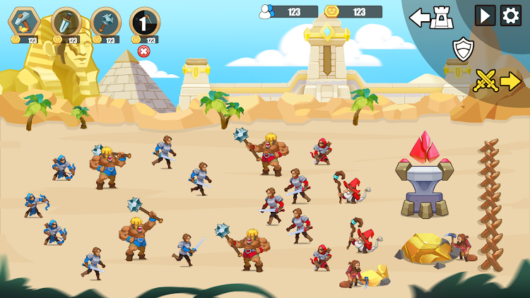 King of War Tower Defense game mod apk  V1.0.1